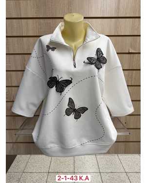 КОФТА ТКАНЬ 95% COTTON, 5% SPANDEX