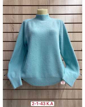 СВИТЕР ТКАНЬ 52% CASHMERE, 28% WOOL, 15% COTTON, 5% ELASTANE