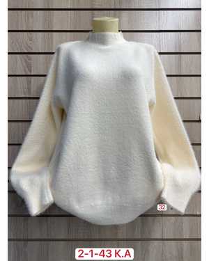 СВИТЕР ТКАНЬ 52% CASHMERE, 28% WOOL, 15% COTTON, 5% ELASTANE