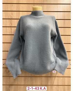 СВИТЕР ТКАНЬ 52% CASHMERE, 28% WOOL, 15% COTTON, 5% ELASTANE