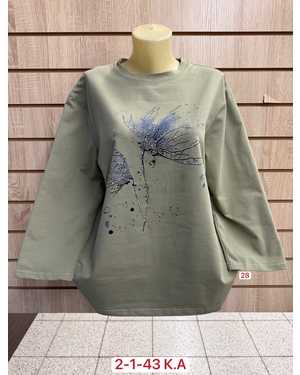 КОФТА ТКАНЬ 95% COTTON, 5% ELASTANE