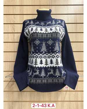 СВИТЕР ТКАНЬ 60% COTTON, 20% CASHMERE, 10% WOOL, 10% ANGORA