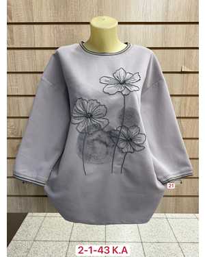 КОФТА ТКАНЬ 95% COTTON, 5% SPANDEX