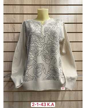 СВИТЕР ТКАНЬ ХЛОПОК
