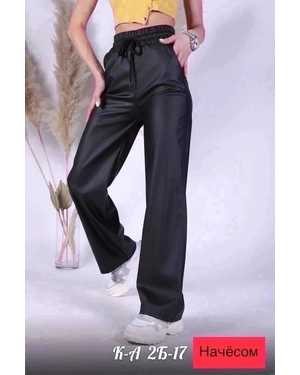 БРЮКИ ТКАНЬ КОЖА