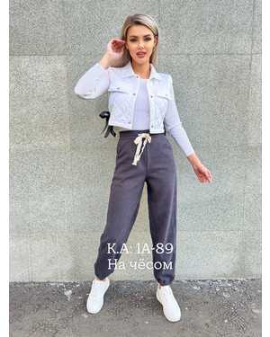 БРЮКИ В РАЗМЕР ТКАНЬ ВЕЛЬВЕТ