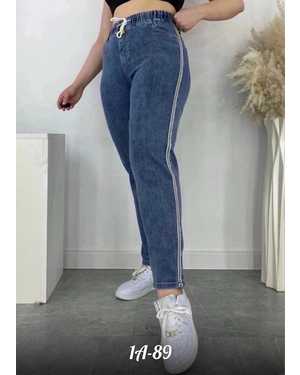 ДЖЕГГИНСЫ В РАЗМЕР ТКАНЬ ДЖИНС