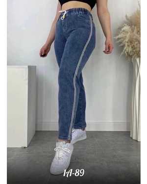 ДЖЕГГИНСЫ В РАЗМЕР ТКАНЬ ДЖИНС