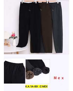 БРЮКИ ТКАНЬ ХЛОПОК НА ФЛИСЕ