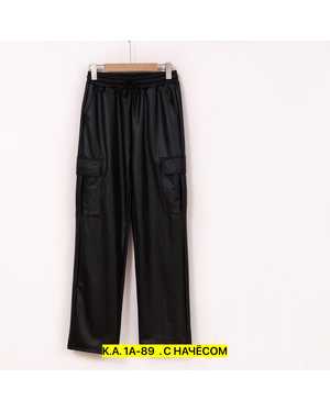 БРЮКИ В РАЗМЕР ТКАНЬ КОЖА