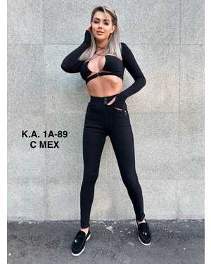 ДЖЕГГИНСЫ В РАЗМЕР ТКАНЬ ДЖИНС