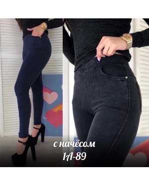 ДЖЕГГИНСЫ В РАЗМЕР ТКАНЬ ДЖИНС