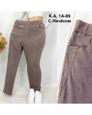 ДЖЕГГИНСЫ ТКАНЬ ДЖИНС С НАЧЕСОМ