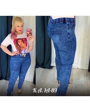 ДЖЕГГИНСЫ В РАЗМЕР ТКАНЬ ДЖИНС