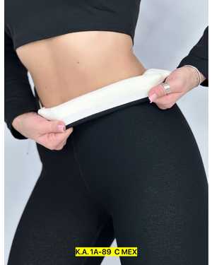 ЛЕГГИНСЫ В РАЗМЕР ТКАНЬ РУБЧИК НА ФЛИСЕ