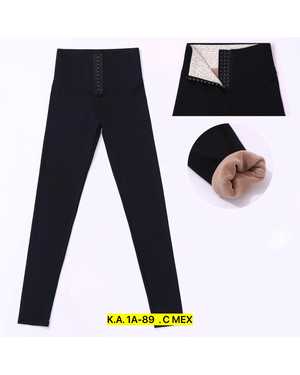 ЛЕГГИНСЫ В РАЗМЕР ТКАНЬ БАМБУК НА ФЛИСЕ