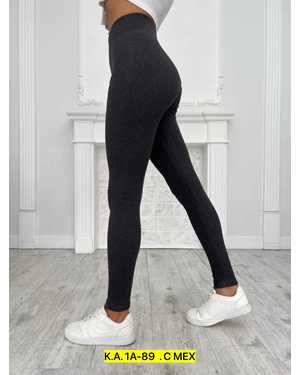 ЛЕГГИНСЫ В РАЗМЕР ТКАНЬ РУБЧИК НА ФЛИСЕ