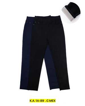 ДЖЕГГИНСЫ ТКАНЬ ДЖИНС НА ФЛИСЕ