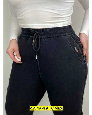 ДЖЕГГИНСЫ ТКАНЬ ДЖИНС НА ФЛИСЕ