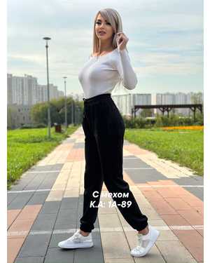 БРЮКИ В РАЗМЕР ТКАНЬ ВЕЛЬВЕТ НА ФЛИСЕ