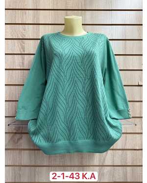 СВИТЕР ТКАНЬ 80% COTTON, 20% ELASTANE