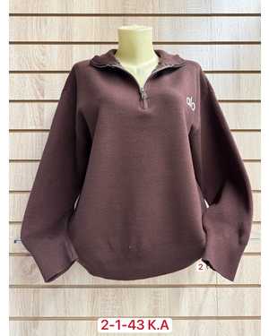 СВИТЕР ТКАНЬ 65% COTTON, 30% CASHMERE, 5% ELASTANE