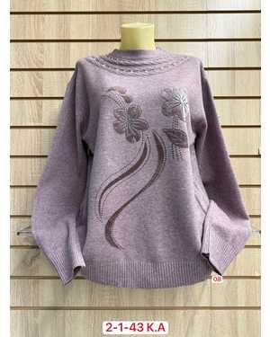 СВИТЕР ТКАНЬ ХЛОПОК, КАШЕМИР, ШЕРСТЬ, ЭЛАСТАН