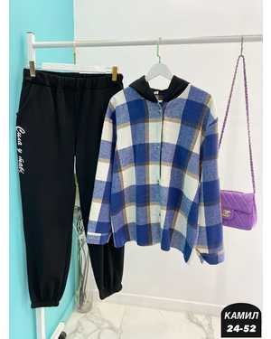 ЖЕНСКИЙ КОСТЮМ ДВОЙКА ТКАНЬ КАШЕМИР, ФЛИС