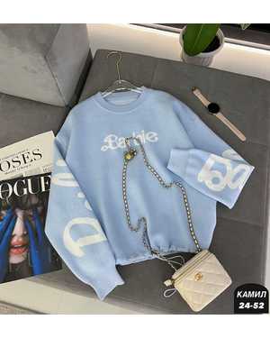 СВИТЕР ТКАНЬ 25% ХЛОПОК, 30% НЕЙЛОН, 45% АКРИЛ