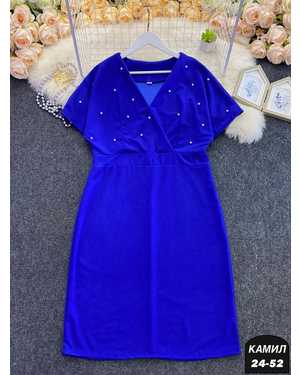 ПЛАТЬЕ ТКАНЬ КРЕП-ЖЕМЧУГ