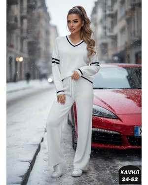 ЖЕНСКИЙ КОСТЮМ ДВОЙКА ТКАНЬ КАШЕМИР