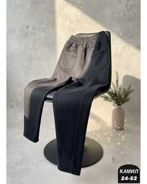 ШТАНЫ ТКАНЬ ДЖИНС С НАЧЁСОМ