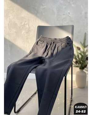 ШТАНЫ ТКАНЬ ДЖИНС С НАЧЁСОМ