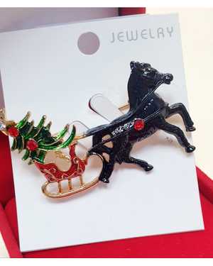 Брошка Лошадь Символ 2026года