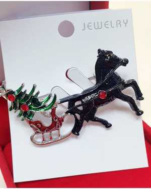 Брошка Лошадь Символ 2026года