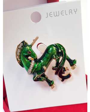 Брошка Лошадь Символ 2026года