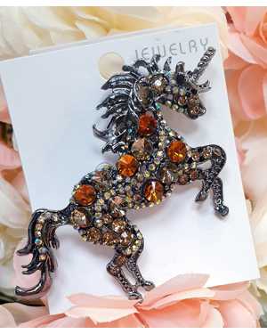 Брошка Лошадь Символ 2026года