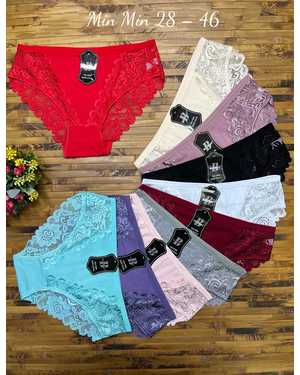Женские трусики. В упаковке 10шт один размер, разные цвета