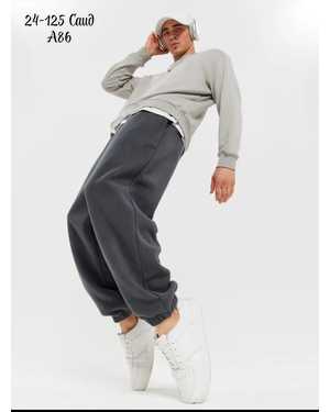 ШТАНЫ ТКАНЬ ФЛИС С НАЧЁСОМ