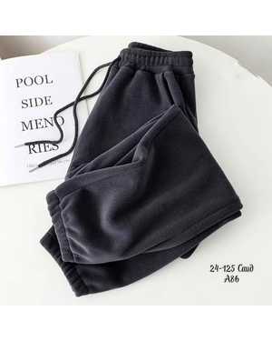 ШТАНЫ ТКАНЬ ФЛИС С НАЧЁСОМ