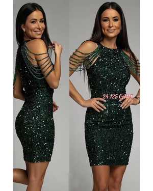 ПЛАТЬЕ ТКАНЬ БАРХАТНАЯ ПАЙЕТКА