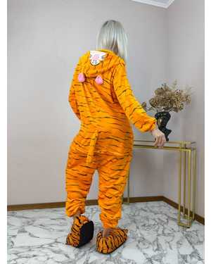 Кигуруми тигр материал велсофт