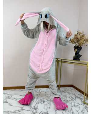 Кигуруми заяц материал велсофт Размер S(140-150см) М(150-160см) L(160-170 см) XL(175-185 см)