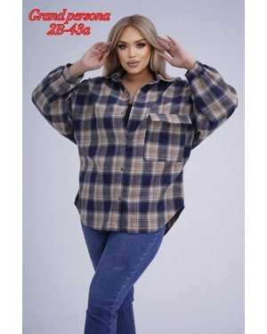 Женская рубашка. Ткань хлопок фланель