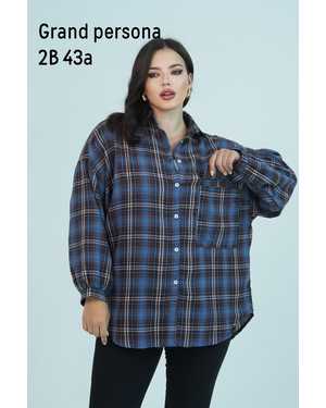 Женская рубашка. Ткань хлопок фланель