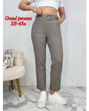 Женские брюки. Ткань: плотная костюмная Длина : 95/100см