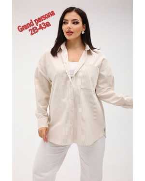 Женская рубашка. Ткань: Хлопок Размер XL-46-48-50 , XXL-52-54-56,XXXL-58-60-62