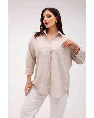 Женская рубашка. Ткань: Хлопок Размер XL-46-48-50 , XXL-52-54-56,XXXL-58-60-62