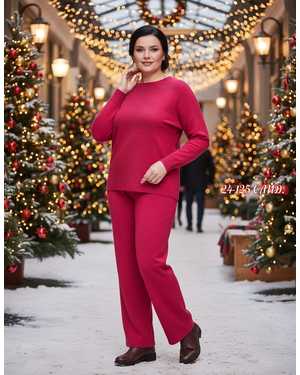 ЖЕНСКИЙ КОСТЮМ ДВОЙКА ТКАНЬ КАШЕМИР С СТРАЗАМИ