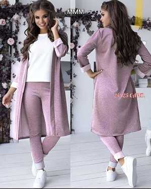 ЖЕНСКИЙ КОСТЮМ ТРОЙКА ТКАНЬ АНГОРА